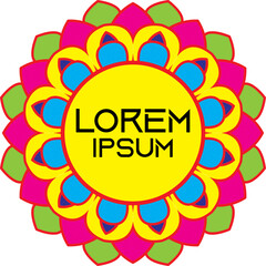 mandala frame coloring mandala frame mandala design