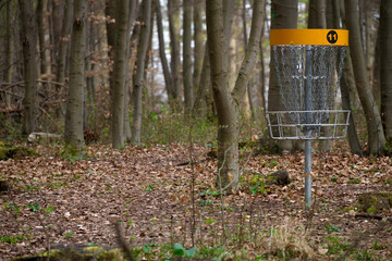 Discgolf-Basket