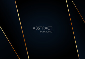design Abstract dark blue geometric background.
Vector illustration