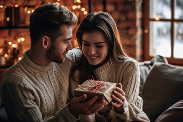 Young Couple's Valentine's Day Love