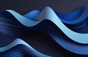 Abstract Blue Background