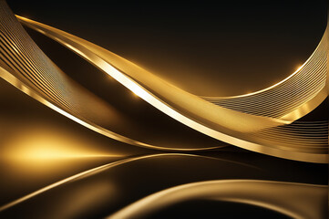 Abstract Gold Background