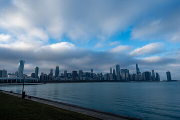 Downtown Chicago on a Winter Day 