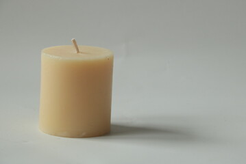 beige candle