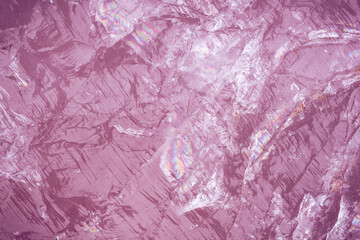 rose quartz macro photography detail texture background. close-up raw rough unpolished...