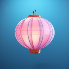 Fototapeta premium paper lantern cute 3d