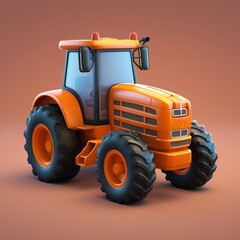 3d tractor for farming