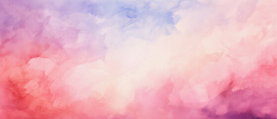 background illustration with pink and purple watercolor