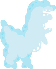 Cloud Shape Dinosaur