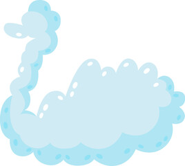 Cloud Shape Swan