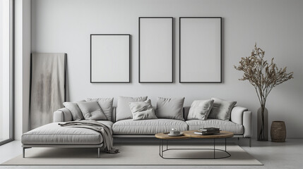 Minimalist living room 