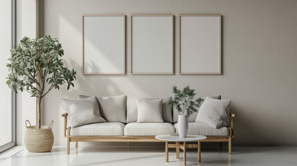 Minimalist living room 