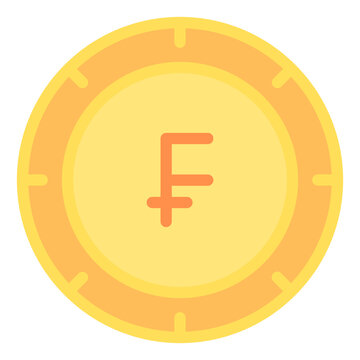 recommend clip art: Swiss Franc Icon Design Vector