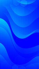 Abstract background blue color with wavy lines and gradients is a versatile asset suitable for various design projects such as websites, presentations, print materials, social media posts