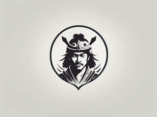 Samurai Logo Design EPS format Very Cool 