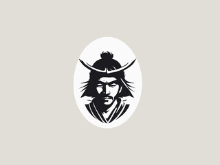 Samurai Logo Design EPS format Very Cool 