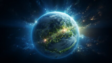 globe earth illustration
