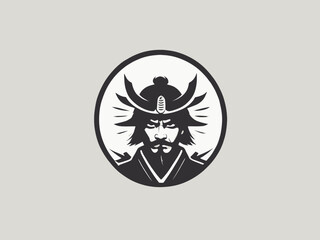 Samurai Logo Design EPS format Very Cool 