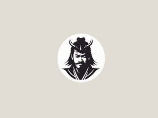 Samurai Logo Design EPS format Very Cool 