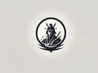 Samurai Logo Design EPS format Very Cool 