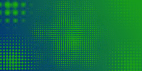abstract elegant green blue gradient background with halftone