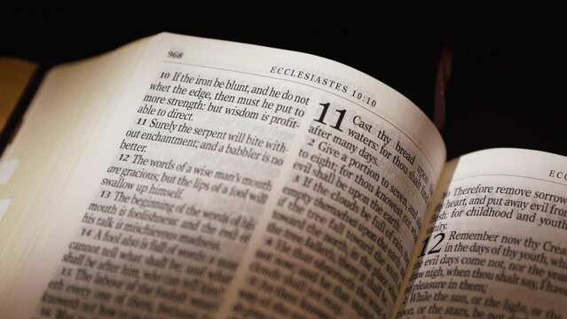 The Bible-The Old Testament Song of Solomon title page turn