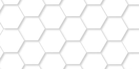 	
Seamless pattern with hexagonal white and gray technology line paper background. Hexagonal vector grid tile and mosaic structure mess cell. white and gray hexagon honeycomb geometric copy space.
