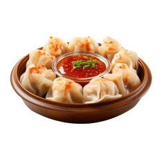 dimsum with delicious sauce