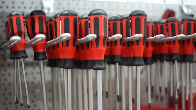 screwdriver tool in the store