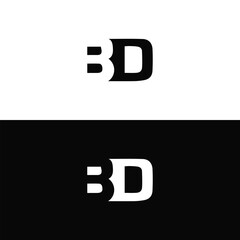 BD logo. B D design. White BD letter. BD, B D letter logo design. Initial letter BD  linked circle uppercase monogram logo. B D letter logo vector design. top logo, Most Recent, Featured, Relevance, 
