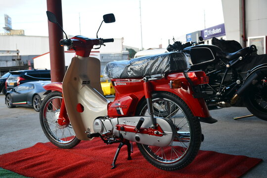 Honda c70 at VIP car show in Cainta, Philippines