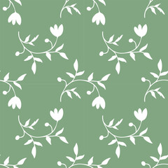 Seamless floral pattern - 701168243