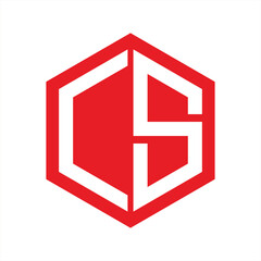 letter cs logo design