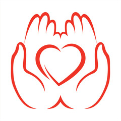 hand care logo design
