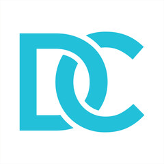 letter dc logo design