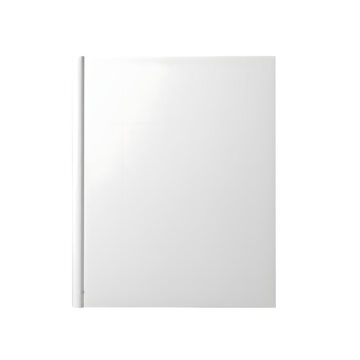 blank notebook isolated on white isolated on transparent background