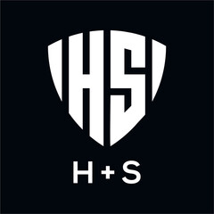 SHIELD MONOGRAM LOGO