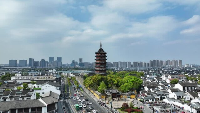 view of ancient tower