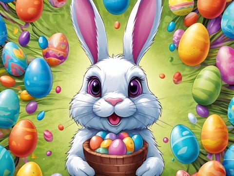 Easter Bunny Easter Celebration ,Easter Egg 