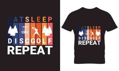 EAT SLEEP DISC GOLF REPEAT