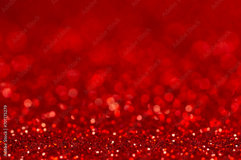 Poster defocused abstract red bokeh lights background