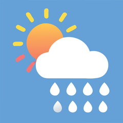 weather icons design weather-related png icons like suns, clouds, raindrops, and snowflakes these can be used in weather apps or forecasts, icon colored shapes gradient