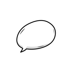 Speech bubble cartoon 