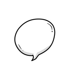 Speech bubble cartoon 