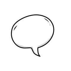 Speech bubble cartoon 