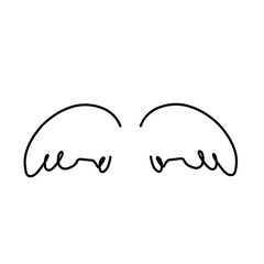Fairy wings Line Icon 