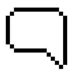 Pixel Speech Bubble 