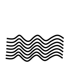 Wave Line and Wavy Zig-zag Lines