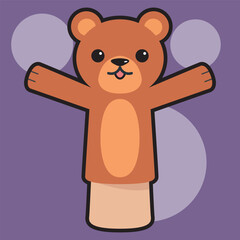 Obraz premium teddy bear cartoon