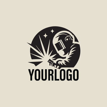 welding metal mask fabrication logo